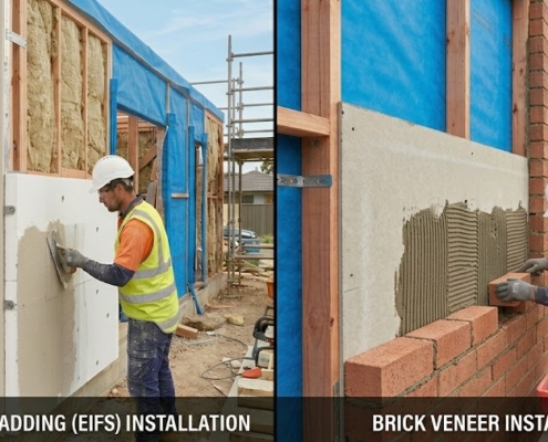 Lightweight Cladding vs Brick Veneer